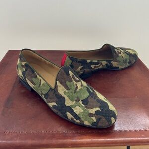 Del Toro Camo Smoking Loafer